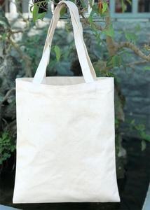 Venta al por mayor de alta calidad ecológica impresión personalizada en blanco lona de algodón natural promoción bolsa de compras logotipo personalizado Serigrafía - Product Image 3