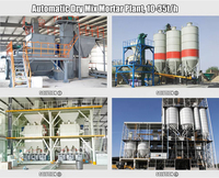 Planta de Mortero Seco Flexible Automática Multiusos HC con Capacidad de 1-10 t/h para Necesidades de Construcción