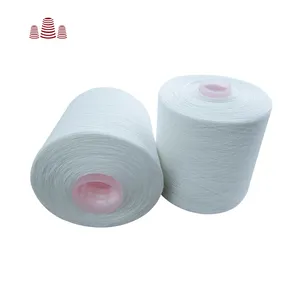 40/2 Polyester Yarn 402 Polyester Ring Spun Yarn TFO Polyester Spun Yarn For Sewing Thread
