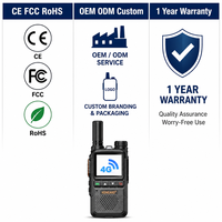 KENEARD KE-616 Talkie-walkie PoC 4G LTE Double SIM 3000mAh 150H en veille Fonction Push-to-Talk pour Entreprises, Hôtels, Commerce de Détail, Bureaux Portée 50km+ 2W