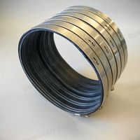 Raccords de tuyaux flexibles en acier inoxydable naturel et caoutchouc EPDM