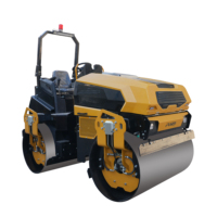 Nouveau Compacteur Routier Vibratoire à Double Tambour pour Asphalte de Petite Taille 5 Tonnes – Meilleur Prix