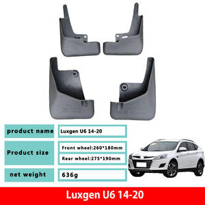 Convient pour les garde-boue de voiture Luxgen <span class=keywords><strong>U6</strong></span> 14-20 et accessoires de modification de garde-boue - Product Image 2