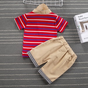 Vêtements de boutique pour enfants en gros populaires, ensemble de vêtements pour garçons, chemise de baseball et pantalon, ensemble de 2 pièces - Product Image 6