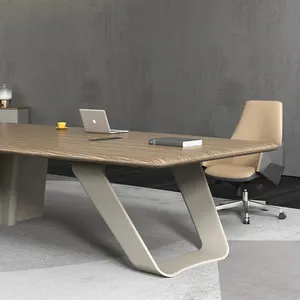 Fabrik preis hochwertige moderne Sitzungssaal Besprechung tisch Büromöbel Konferenz raum Schreibtisch Sitzungssaal Tisch