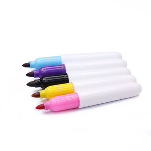 Haute qualité mini taille T-shirt tissu <span class=keywords><strong>marqueur</strong></span> <span class=keywords><strong>stylo</strong></span> pour tissus, à base d'eau coloré bricolage art marqueurs pour écrire sur les vêtements - Product Image 3