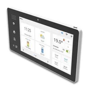 Painéis de controle inteligente personalizado, painel de toque zigbee android 8 polegadas, tablet pc knx rs485