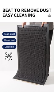 Tapis de porte antidérapants les plus vendus, tapis de porte artistique personnalisé pour la maison, tapis en nylon et caoutchouc, design personnel, logo, tapis d'<span class=keywords><strong>extérieur</strong></span> - Product Image 6
