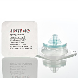Gama ışını sterilizasyonu ile 13mm laboratuvar Filtration syonu 0.8um/PES hidrofilik sterilite şırınga filtresi - Product Image 5