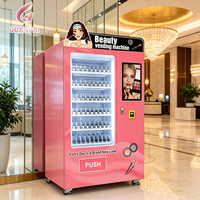 Máquina Expendedora Automática de Cosméticos de Belleza, Carcasa Personalizable, Pantalla Táctil SDK, Pantalla LED, Refrigeración por Compresor, 300-600 Unidades