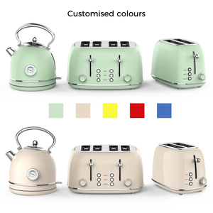 Grille-pain électrique 4 tranches en acier inoxydable, appareil à sandwichs automatique pour la maison - Product Image 5