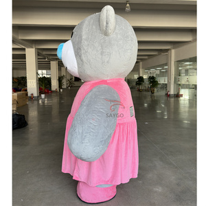 Esmoquin Unisex <span class=keywords><strong>de</strong></span> 6 pies, disfraz <span class=keywords><strong>de</strong></span> Mascota <span class=keywords><strong>de</strong></span> oso <span class=keywords><strong>de</strong></span> peluche <span class=keywords><strong>inflable</strong></span>, falda rosa, piel inflada, oso <span class=keywords><strong>de</strong></span> peluche, <span class=keywords><strong>alquiler</strong></span> <span class=keywords><strong>de</strong></span> fiesta <span class=keywords><strong>de</strong></span> Halloween - Product Image 3