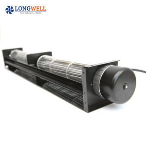 Ventilatore <span class=keywords><strong>Tangenziale</strong></span> a Flusso Incrociato con Motore DC LONGWELL 60mm, Soffiante <span class=keywords><strong>Tangenziale</strong></span> BLDC <span class=keywords><strong>12V</strong></span> 24V con Motore BLDC con Controllo 0~10V, PWM 12/24/48V e Cuscinetto a Sfera 30~150mm - Product Image 3