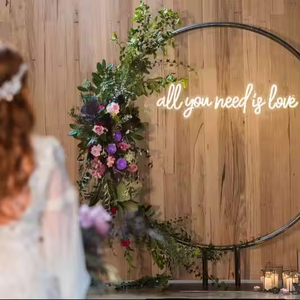 Décoration de fond, enseigne au néon LED personnalisée, enseigne au néon pour mariage, fête, maison, événement - Product Image 5