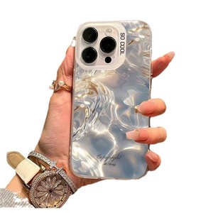 Étui pour téléphone portable en TPU pour <span class=keywords><strong>Iphone</strong></span> X Xr Xs 11 12 <span class=keywords><strong>13</strong></span> 14 15 16 17 Pro Max avec paillettes dorées et impression fantôme en argent galvanisé - Product Image 5