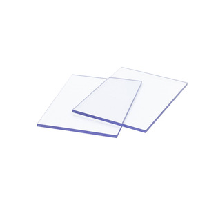 Plaque solide en polycarbonate à effet inversé 3mm 5mm, transparente, pour panneau solaire, matériau de store translucide, personnalisable - Product Image 1