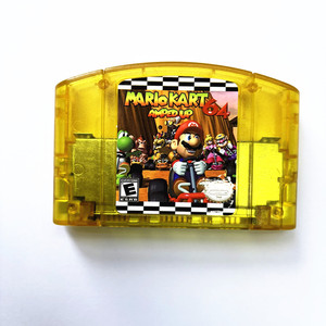 Jeux rétro pour N64, cartouche Mario Kart Hack, Mario Kart Amped up <span class=keywords><strong>64</strong></span> et Over Kart <span class=keywords><strong>64</strong></span>, version NTSC - Product Image 2