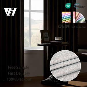 Koreanische wärme isolierte Verdunkelung vorhänge im Plissee-Stil Volants Schwarze Fenster verkleidungen für Schlafzimmer und Wohnzimmer - Product Image 2