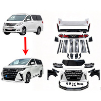 Kit de carrosserie pour pare-chocs avant Toyota Alphard Vellfire ANH20 2008-2014, mise à niveau vers AH40, sans découpe