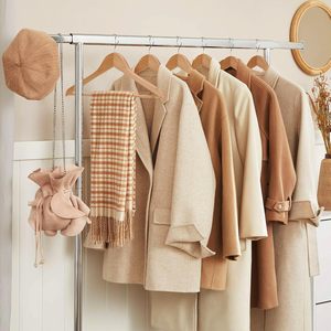 Wood <b>Hangers</b> with Shoulder Grooves Durable Slim Coat <b>Hanger</b> with 360-Degree Rotatable Hook Premium Custom Wooden <b>Hangers</b> - Product Image 6