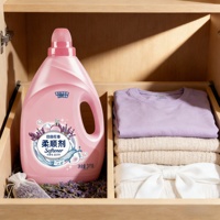 Adoucissant textile liquide écologique parfum lavande 3 kg antistatique fraîcheur longue durée soin doux des vêtements