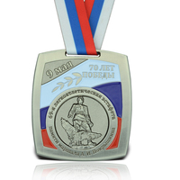 Fabricante al por mayor chino Wushu medallas vitrina para medallas Gimnasia Rítmica Medallas de baile