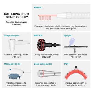 Nouvelle brosse à cheveux électrique ODM ECD614 pour massage du cuir chevelu, favorise la croissance des cheveux, application confortable, idéale pour - Product Image 5