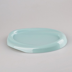 Assiette en mélamine Morden taille M, vaisselle ronde colorée, ensemble de vaisselle, cadeaux pour la maison - Product Image 4