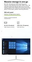 Nieuwe 27-inch randloze all-in-one computer desktop AIO Win11 i3 i5 i7 i9 1-12e generatie zakelijke gaming all-in-one pc