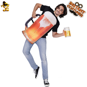 Divertido Disfraz <span class=keywords><strong>de</strong></span> Cerveza Unisex para Cosplay, Fiesta <span class=keywords><strong>de</strong></span> Disfraces <span class=keywords><strong>de</strong></span> Halloween, Disfraz <span class=keywords><strong>de</strong></span> Cerveza para <span class=keywords><strong>Parejas</strong></span> Adultas - Product Image 3