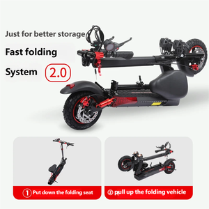 EU/<b>UK</b>/US Free Shipping OOTD T10 Road Fast Foldable Waterproof 800W Brushless 45km/h 60km Aluminum <b>Scooter</b> Adults J01 Du - Product Image 5