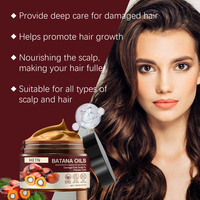 OEM personnalisé 100% original Pure Batana 0il Améliorer les cheveux secs et crépus réparation brillant et masque capillaire lisse pour la croissance des cheveux