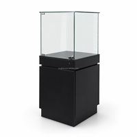Vitrine de présentation pour boutique de montres, autoportante, verrouillable, avec socle en verre, pour la vente au détail de luxe