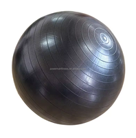 POWERMAN FITNESS Balón de Ejercicio de PVC Comercial de 55cm/65cm/75cm, Balón de Yoga para Gimnasio con Logotipo Personalizado, Gran Venta