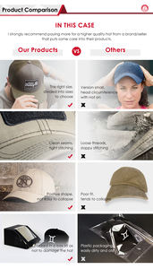 Gorra de Béisbol ZG al por Mayor, Personalizada con Bordado, Estilo Dad Hat, de Algodón Suave Lavado, Estructurada, de 6 Paneles, Ajustable para Adultos - Product Image 3