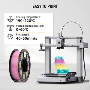 Filamento PETG Rainbow Compatible <span class=keywords><strong>con</strong></span> Bambu Lab para Impresora <span class=keywords><strong>3D</strong></span>, 1.75mm, <span class=keywords><strong>Material</strong></span> de Alta Velocidad para Creality FDM - Product Image 5