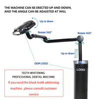 Meilleure lampe blanchissante pour les dents 80W / Machine de blanchiment dentaire LED / Blanchiment des dents aux lumières bleues / Laser pour blanchir les dents