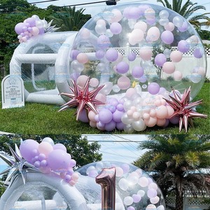 Holiday Theme <b>Customized</b> Color Outdoor Party <b>Balloon</b> House Inflatable Bubble House - Product Image 3
