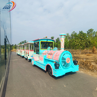 Wahana Taman Hiburan Anak-Anak di Luar Ruangan, Permainan Anak-Anak yang Menyenangkan, Kereta Api Wisata Tanpa Rel, Kereta Api Listrik untuk Dijual