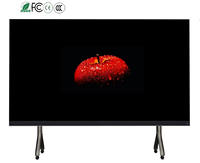 Pantalla LED Interactiva Inteligente Ultrafina 4K de 135 Pulgadas P1.25, Pantalla LED Todo en Uno para Conferencias