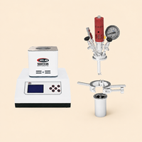 Réacteur de laboratoire à bride, récipient sous pression, 20,5 kg, volume 0,05 m³, matériau intérieur 316L, 12,5 MPa, équipement d'autoclave de synthèse haute température