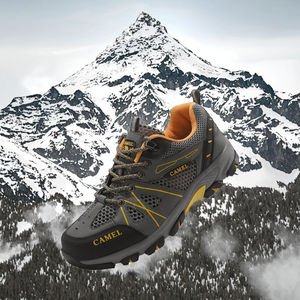 Chaussures de randonnée pour hommes, légères, respirantes, antidérapantes, augmentant la taille, printemps-automne, randonnée en montagne, trekking, randonnée en sac à dos - Product Image 3