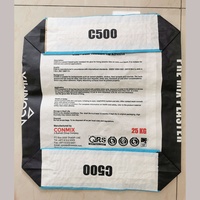 Custom Cement Valve Sack Pasted Valve Multiwall Paper Bags Used for Cement /Tile Adhesive /Mortar/ Paint Etc 20kg 30KG 50KG