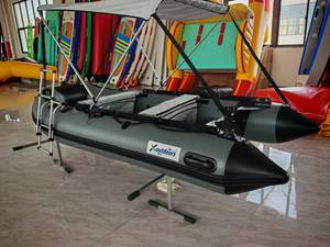 <span class=keywords><strong>Bateau</strong></span> <span class=keywords><strong>de</strong></span> pêche gonflable <span class=keywords><strong>de</strong></span> 380cm <span class=keywords><strong>bateau</strong></span> <span class=keywords><strong>de</strong></span> loisirs en plein air prend 5-6 personnes conduisant dans le lac, la rivière et la mer au large - Product Image 2