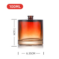 Vente en gros de flacons diffuseurs en verre vides de 50 ml, 100 ml, 150 ml, 200 ml, 250 ml, flacons diffuseurs de luxe, parfum d'ambiance pour la maison