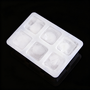 Xiefa Kích Thước Tùy Chỉnh 6-Lưới Pp <span class=keywords><strong>Ice</strong></span> <span class=keywords><strong>Cube</strong></span> Khay Cấp Thực Phẩm Đông Lạnh Khay <span class=keywords><strong>Ice</strong></span> <span class=keywords><strong>Cube</strong></span> Khuôn - Product Image 4