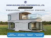 Maison conteneur modulaire de luxe préfabriquée en forme de capsule spatiale pour location en station balnéaire en bord de lac et prête à être expédiée