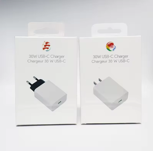 Alta calidad <span class=keywords><strong>Original</strong></span> 30W EE. UU. UE Reino Unido enchufe Super <span class=keywords><strong>Usb</strong></span> C cadena tipo C <span class=keywords><strong>Cable</strong></span> cargador adaptador de pared de carga rápida para iPhone <span class=keywords><strong>Samsung</strong></span> - Product Image 1