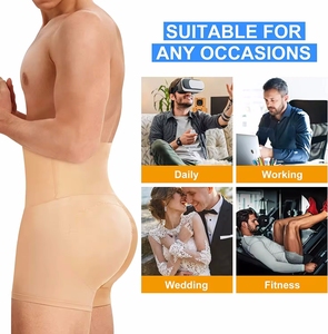 Faja Reductora de Cintura para <span class=keywords><strong>Hombre</strong></span>, con Varillas de Acero, Control de Abdomen, Estilo Corsé - Product Image 3