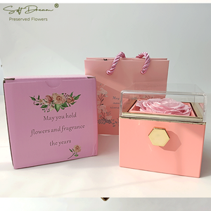 Portagioie rosa eterna colorata perfetta <span class=keywords><strong>per</strong></span> la festa della mamma di <span class=keywords><strong>san</strong></span> <span class=keywords><strong>valentino</strong></span> e regali speciali <span class=keywords><strong>per</strong></span> le sue Rose conservate - Product Image 3